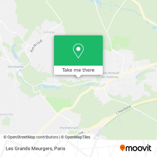 Les Grands Meurgers map