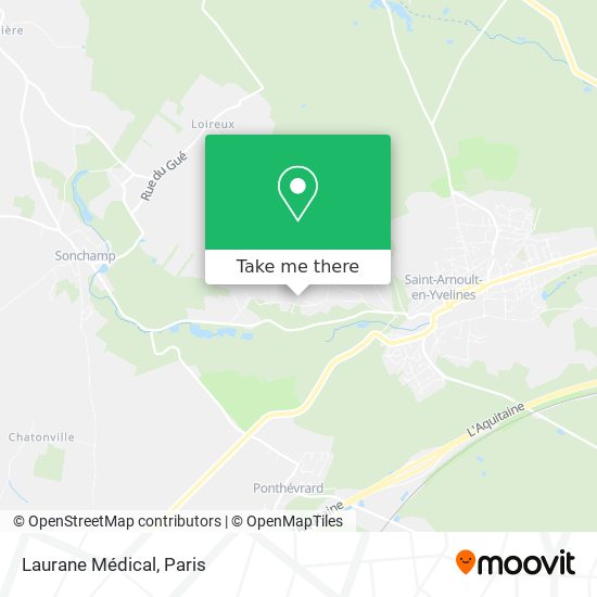 Laurane Médical map