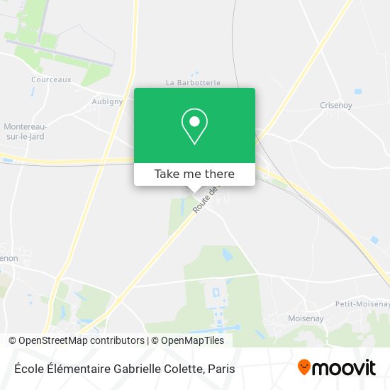 École Élémentaire Gabrielle Colette map