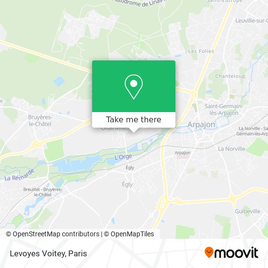 Levoyes Voitey map