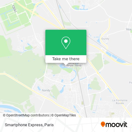 Mapa Smartphone Express