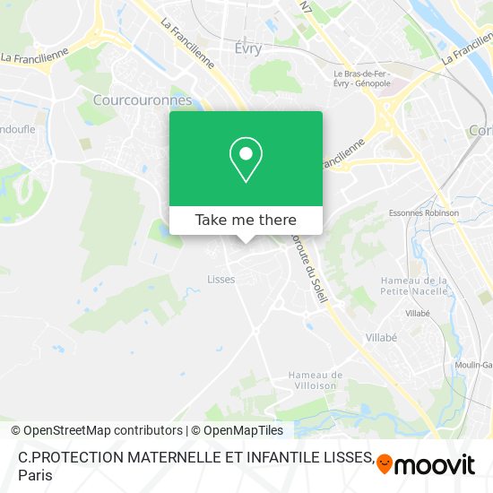 Mapa C.PROTECTION MATERNELLE ET INFANTILE LISSES