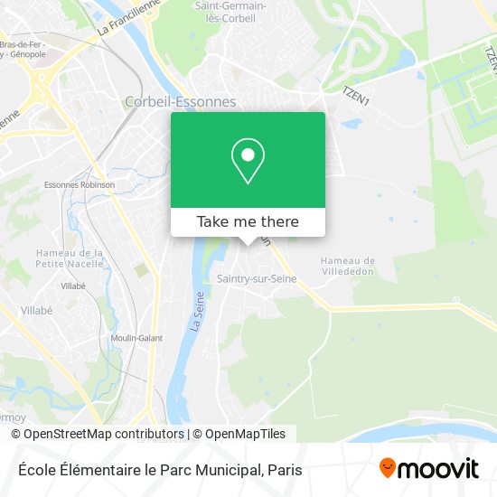 École Élémentaire le Parc Municipal map
