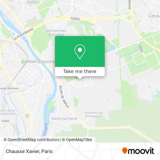 Chausse Xavier map