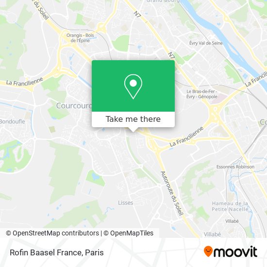 Rofin Baasel France map