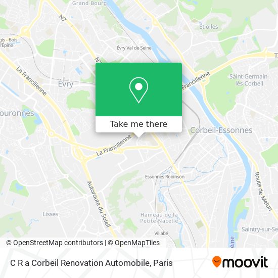 Mapa C R a Corbeil Renovation Automobile