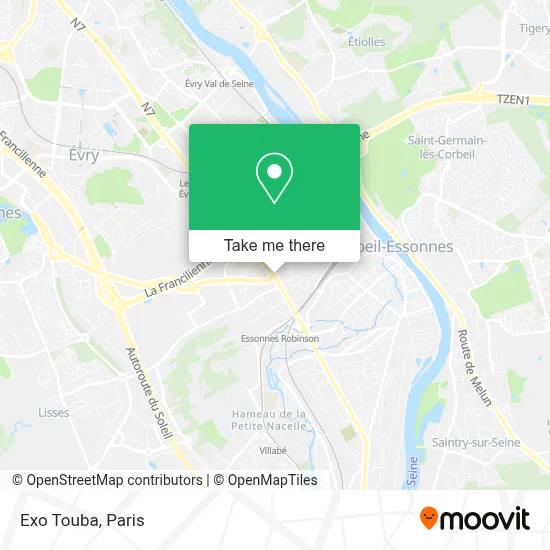 Exo Touba map