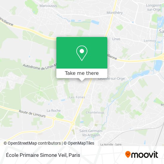 École Primaire Simone Veil map