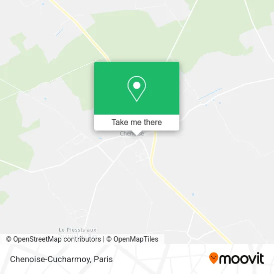 Chenoise-Cucharmoy map