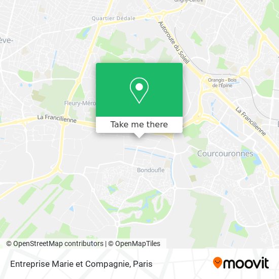 Entreprise Marie et Compagnie map