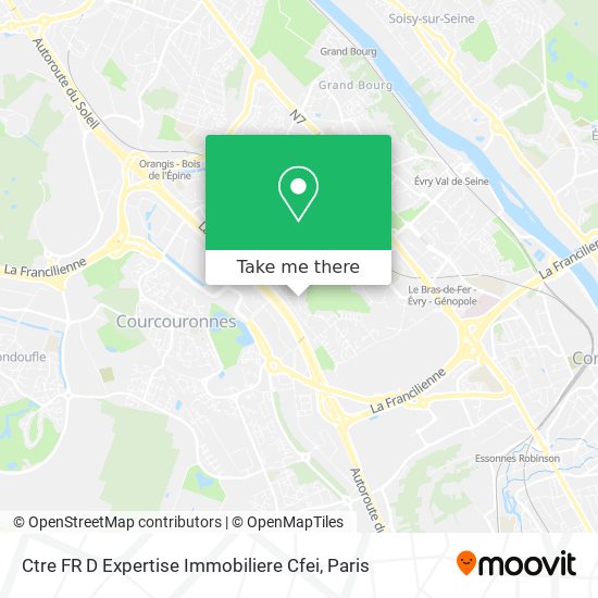 Ctre FR D Expertise Immobiliere Cfei map