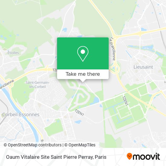 Oaum Vitalaire Site Saint Pierre Perray map