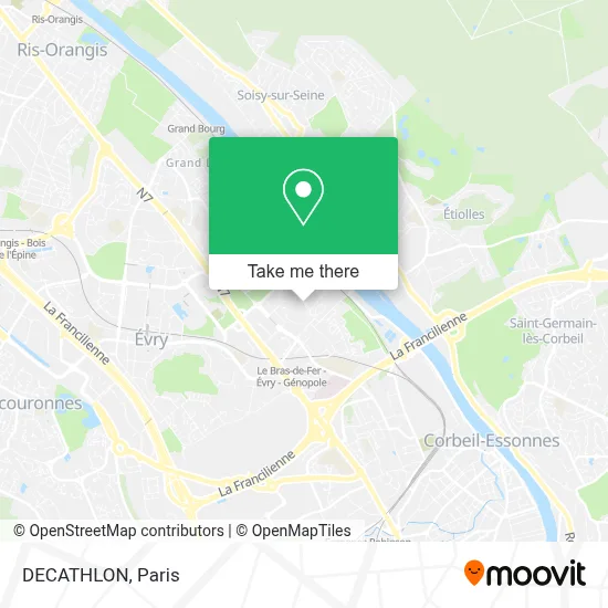 DECATHLON map