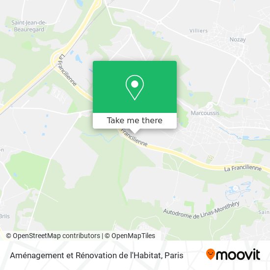 Aménagement et Rénovation de l'Habitat map