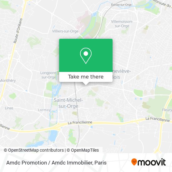 Amdc Promotion / Amdc Immobilier map