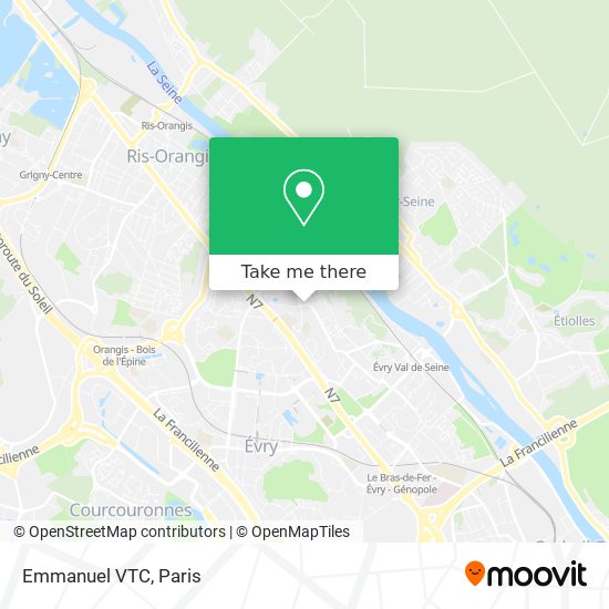 Emmanuel VTC map