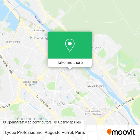 Lycee Professionnel Auguste Perret map