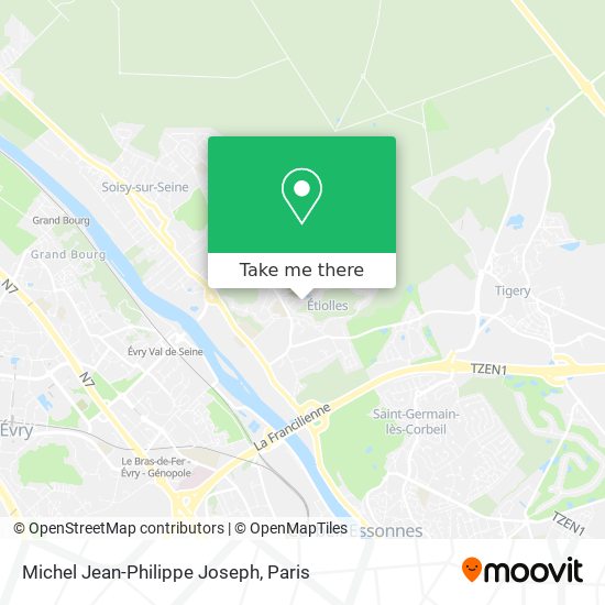 Michel Jean-Philippe Joseph map