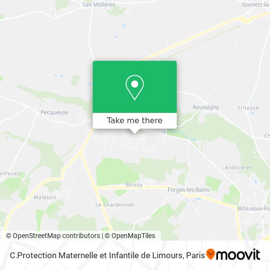 Mapa C.Protection Maternelle et Infantile de Limours