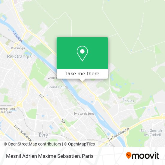 Mesnil Adrien Maxime Sebastien map