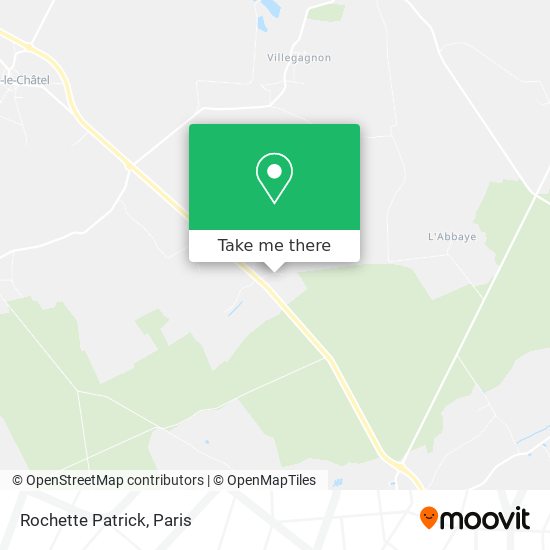 Mapa Rochette Patrick