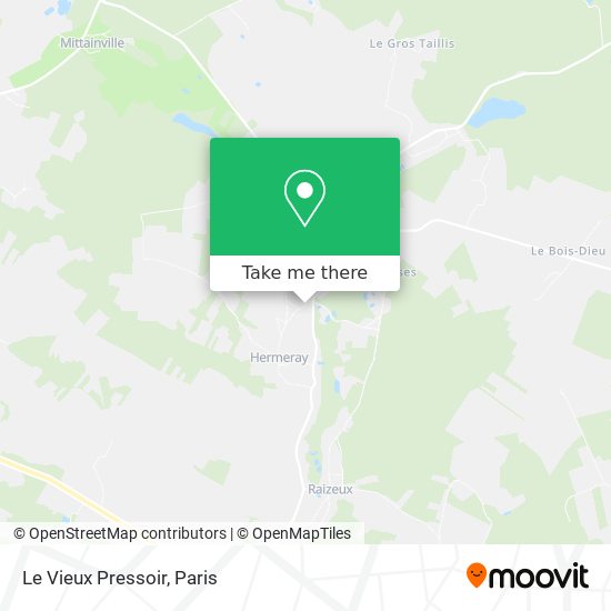 Le Vieux Pressoir map