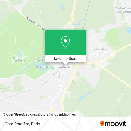 Gare Routière map