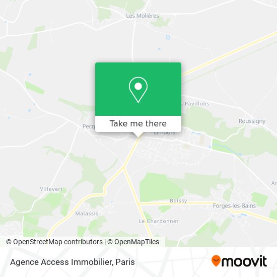 Agence Access Immobilier map