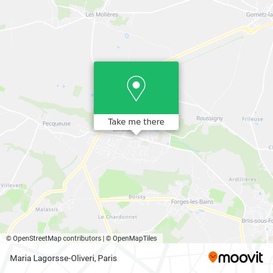 Maria Lagorsse-Oliveri map