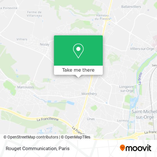 Rouget Communication map