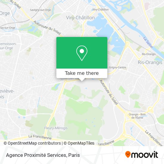 Agence Proximité Services map