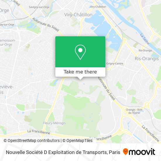 Nouvelle Société D Exploitation de Transports map