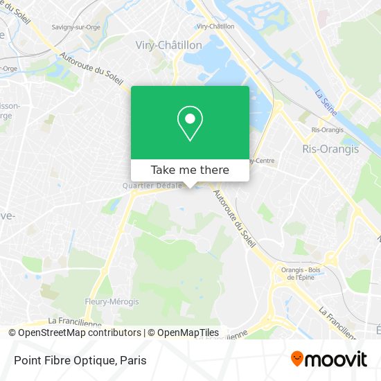 Point Fibre Optique map