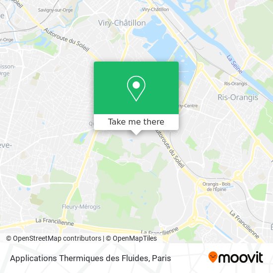 Applications Thermiques des Fluides map