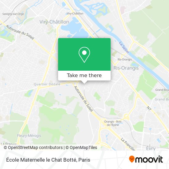 École Maternelle le Chat Botté map