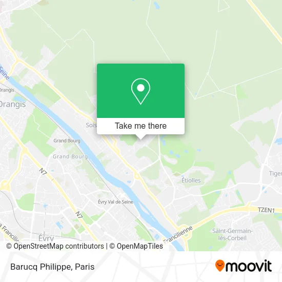 Barucq Philippe map