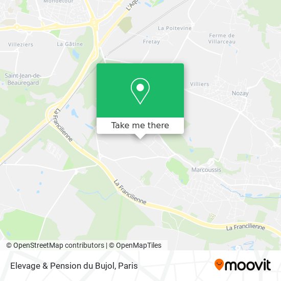 Elevage & Pension du Bujol map