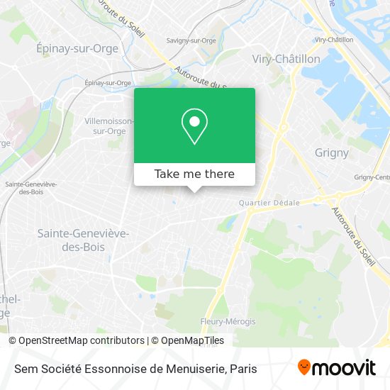 Sem Société Essonnoise de Menuiserie map