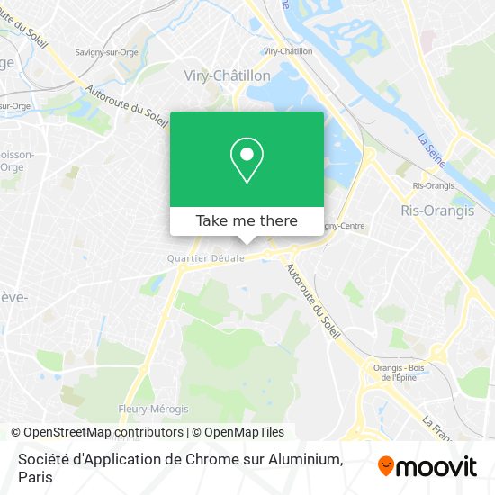 Société d'Application de Chrome sur Aluminium map