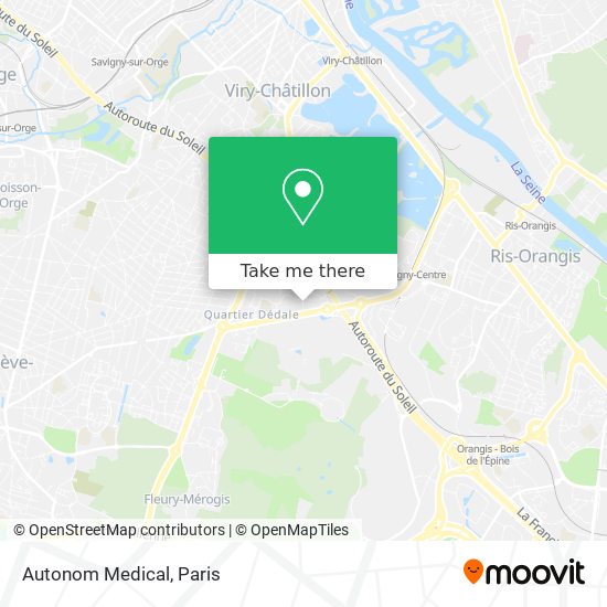 Autonom Medical map
