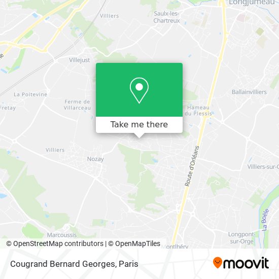Cougrand Bernard Georges map