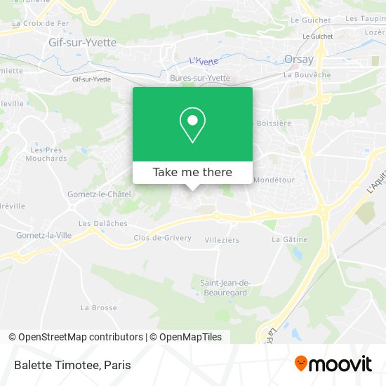 Balette Timotee map