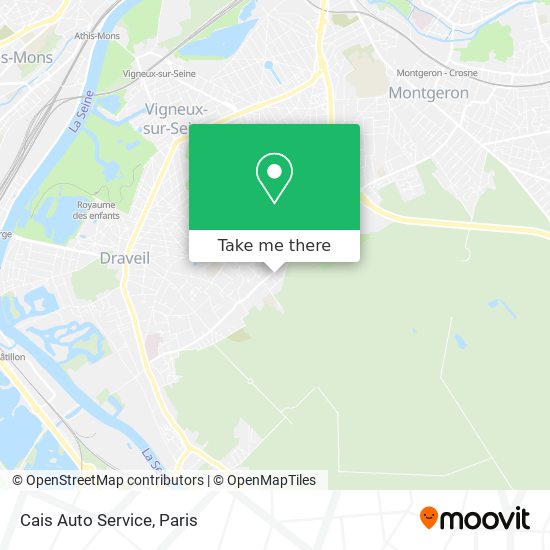 Cais Auto Service map