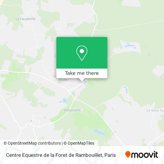 Centre Equestre de la Foret de Rambouillet map