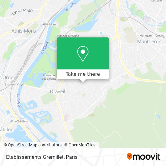 Etablissements Gremillet map