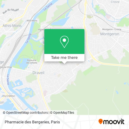 Pharmacie des Bergeries map