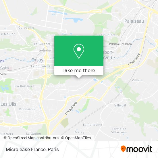 Mapa Microlease France