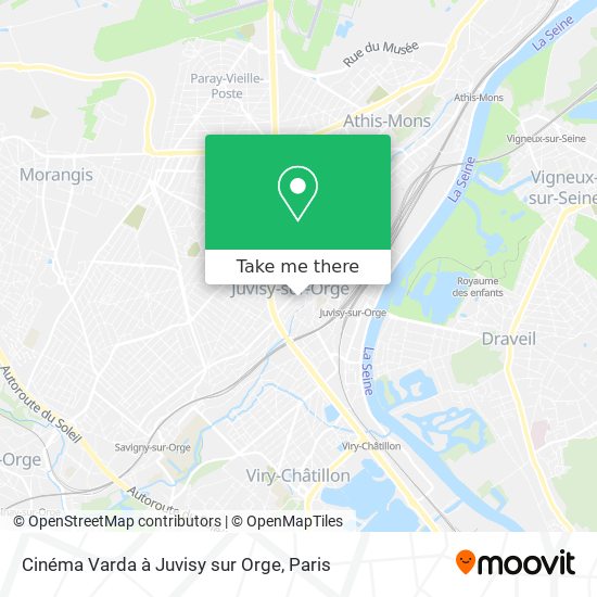 Cinéma Varda à Juvisy sur Orge map