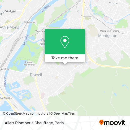 Allart Plomberie Chauffage map