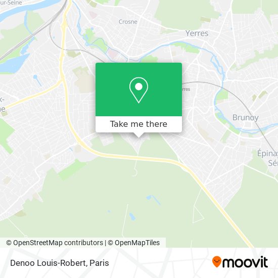 Denoo Louis-Robert map